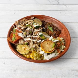 Chicken Malai Kebob Bowl